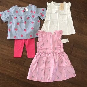 NWT lot of 2T clothes